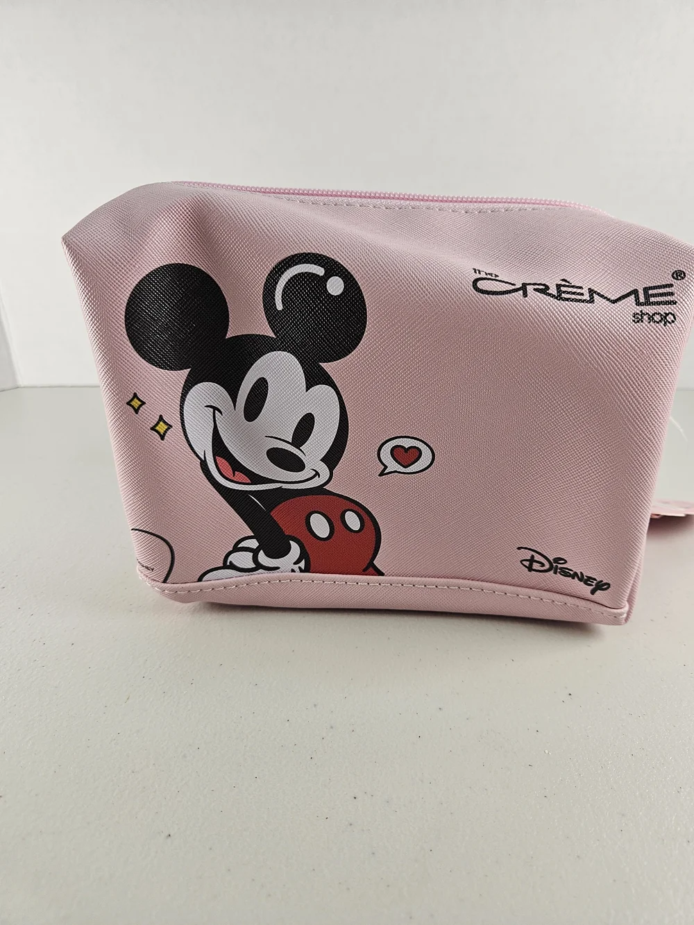 NWT Disney Minnie Mouse Pink Kids Makeup Bag by The Crème Shop